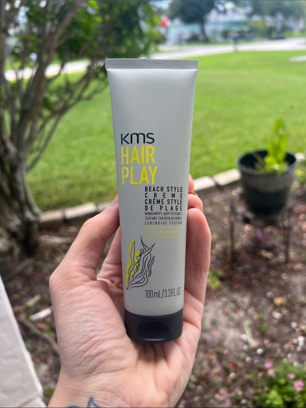 Brand New — Hair Play Beach Style Creme - Yellow & Black